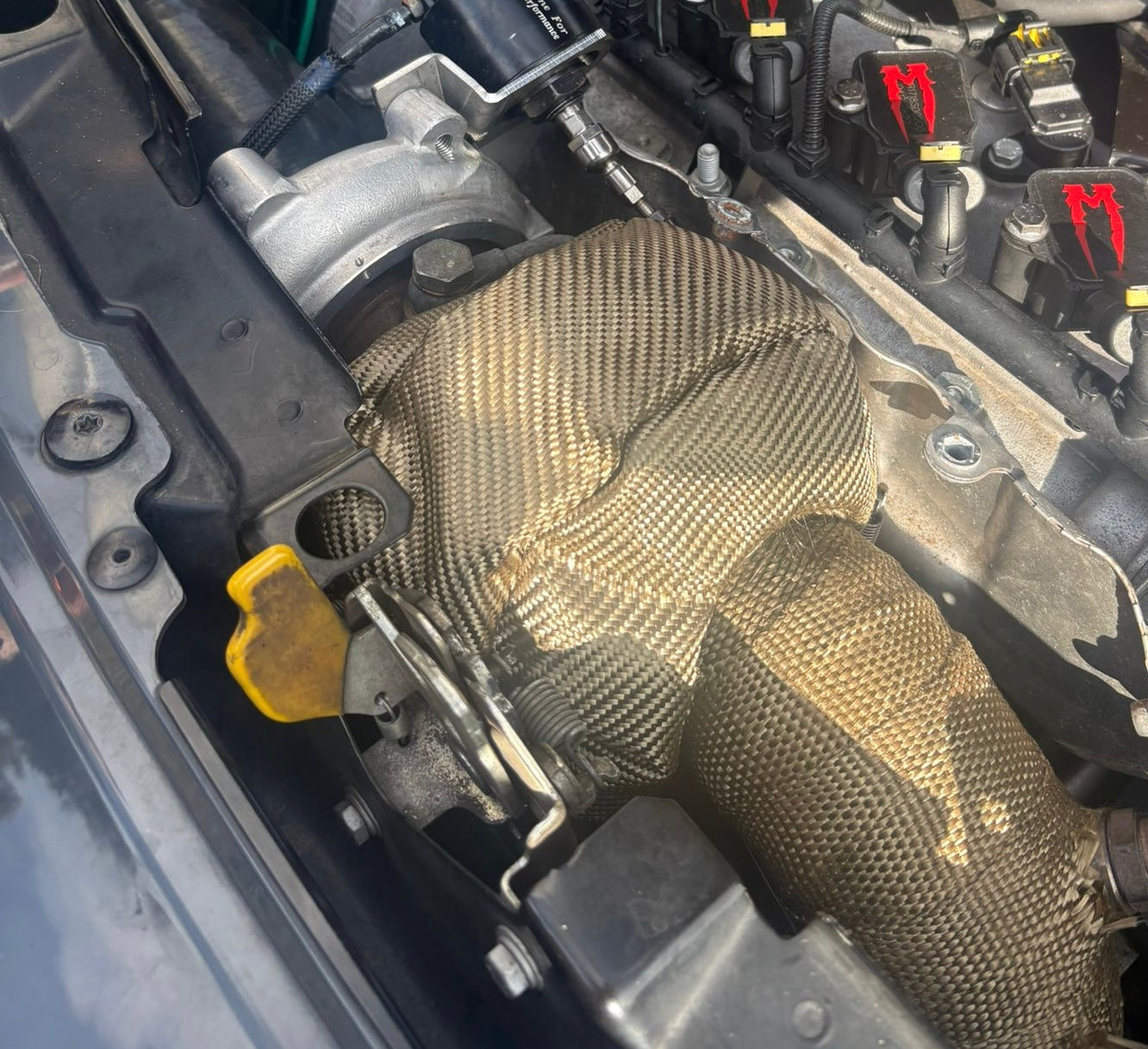 Turbo Blanket Copertura Benda Termica Turbo TD04 Abarth