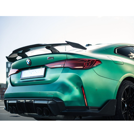 Rear side profiles in REAL CARBON FIBRE CSL BMW M4 g82 g83