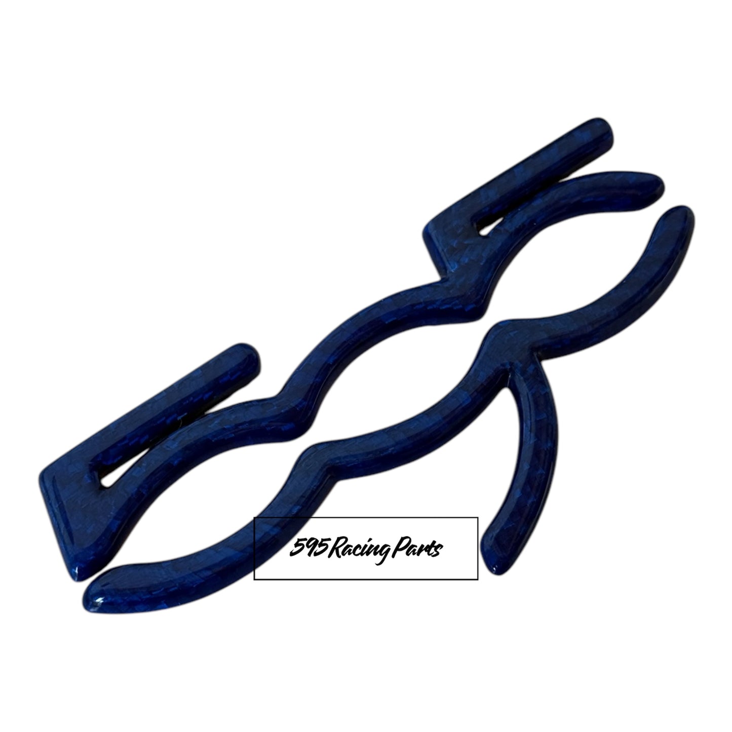 Cover logo 595 Plancia in CARBONIO VERO Fiat 500 Abarth - 595 - diverse finiture
