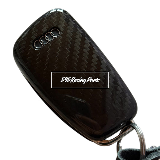 Guscio chiave in VERO CARBONIO per Audi A1/A3/A4/S1/S3/RS3/Q3/Q7/TT