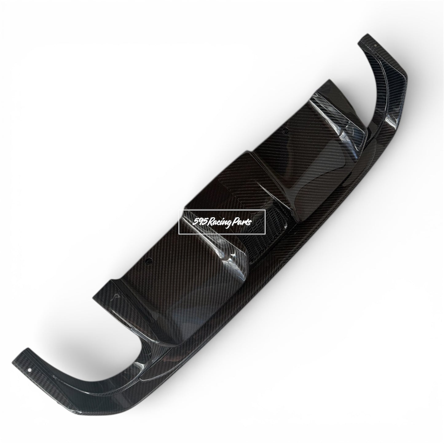 Estrattore completo in VERO CARBONIO Fiat 500 Abarth - 595 - 695 - Restyling