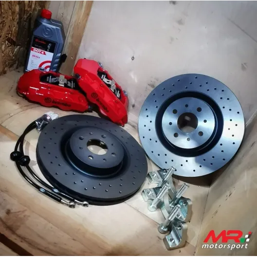 Impianto frenante DISCHI 305 mm FORATI O FLOTTANTI ORIGINALI 500 Abarth