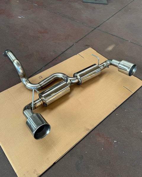 Silenced Exhaust Muffler for Fiat 500 Abarth - 595 - 695