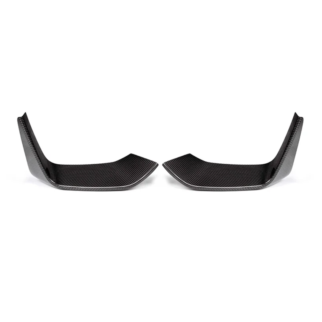 Baffi anteriori M performance in VERO CARBONIO per BMW M4 F82 F83 M3 F80