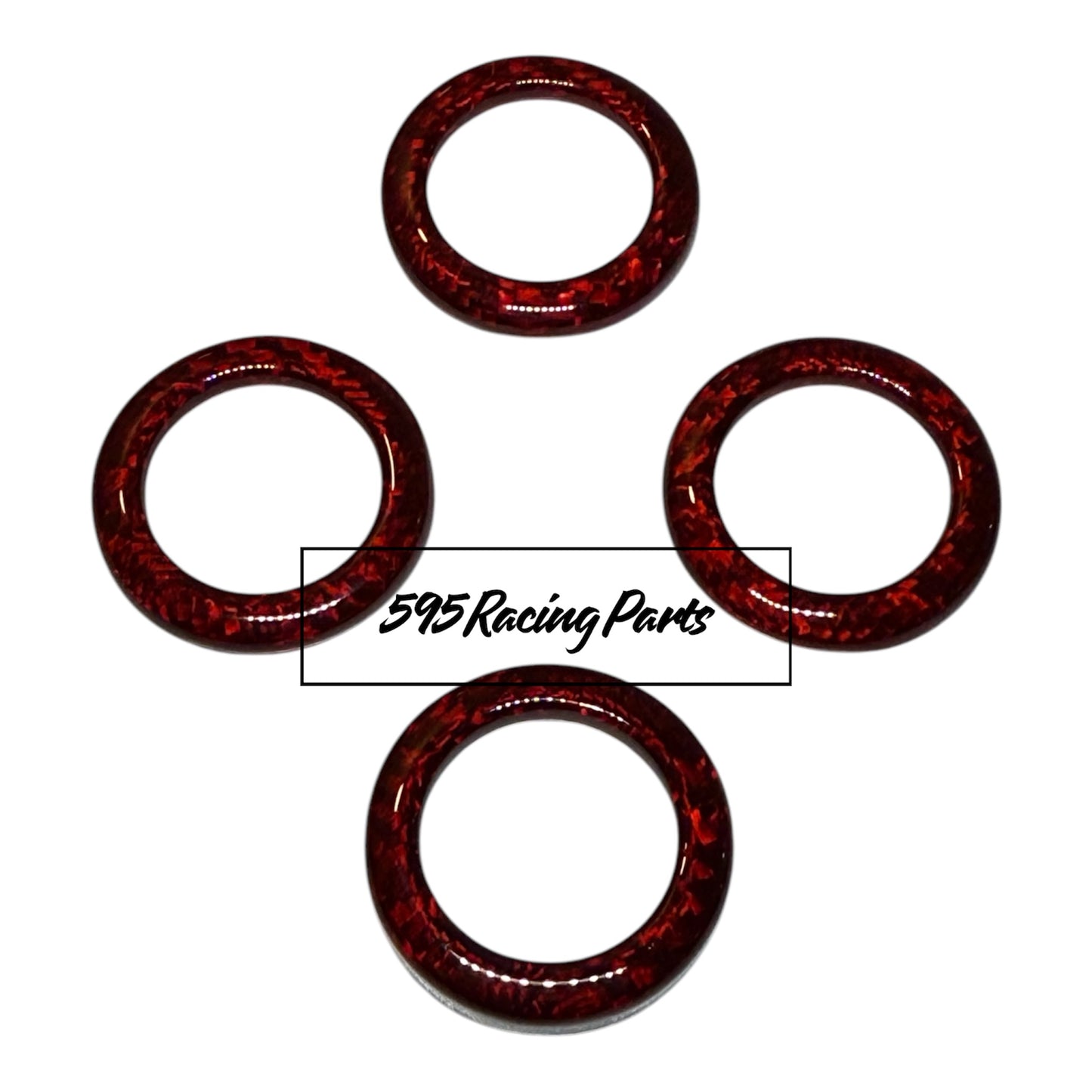 MTA gear ring cover in REAL CARBON Fiat 500 Abarth - 595 - 695