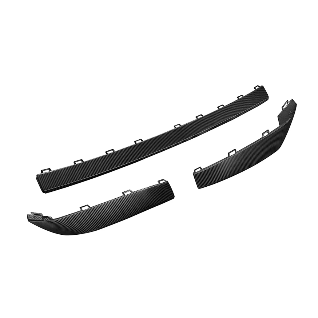 Audi RS3 8Y Rear Bumper Diffuser in REAL CARBON