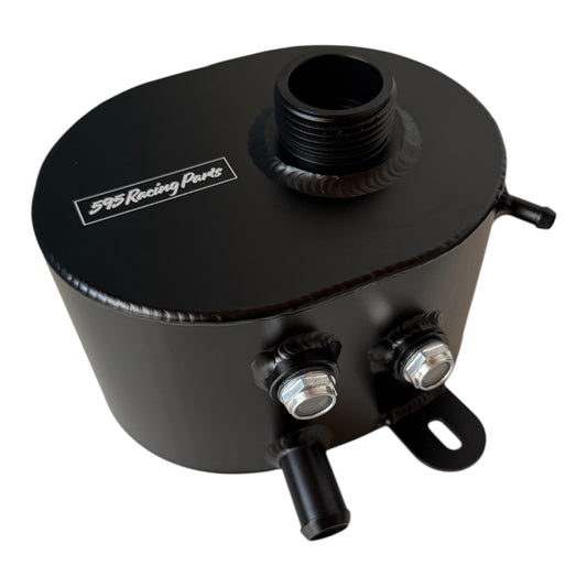 VASCHETTA ACQUA radiatore Fiat 500 Abarth in alluminio RINFORZATA + TAPPO