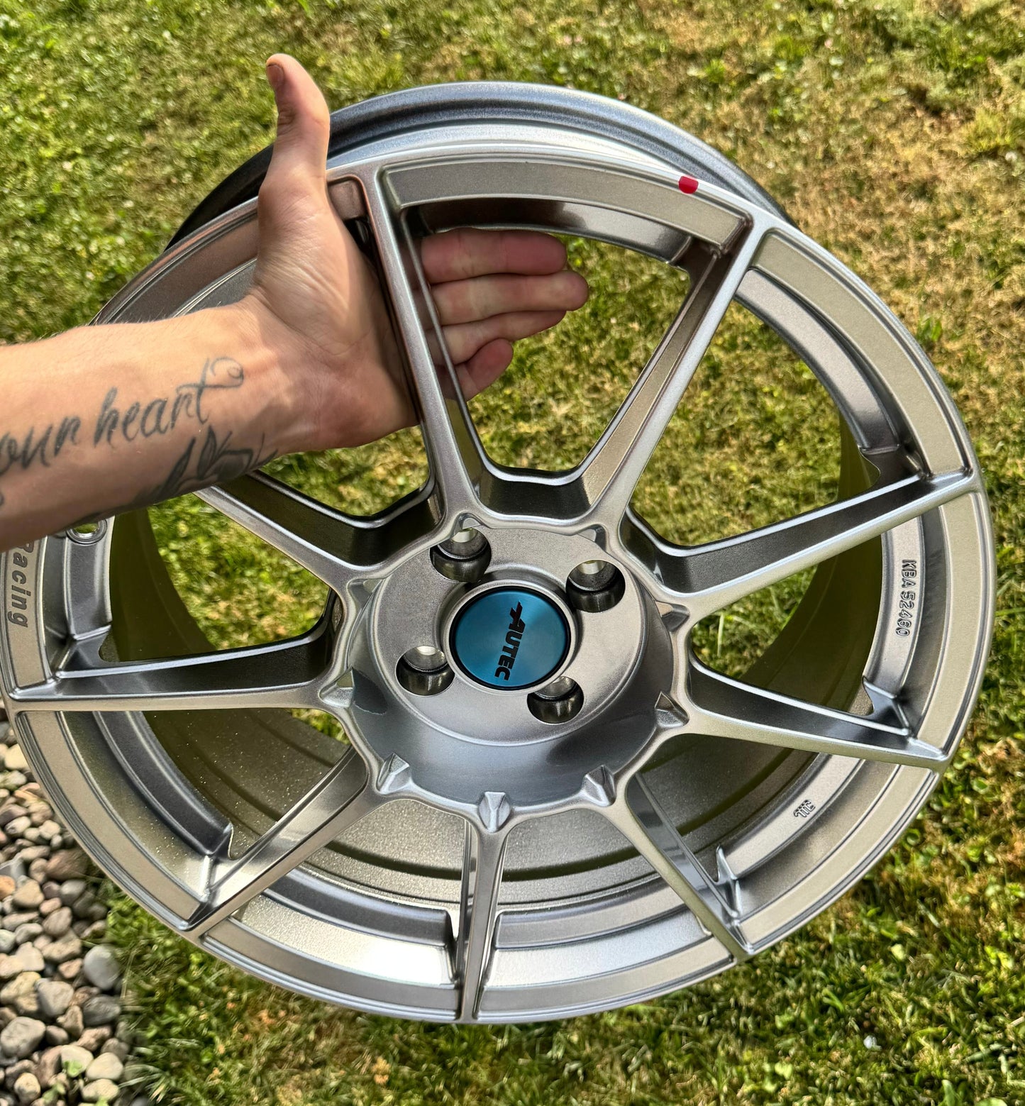 4 AUTEC ClubRacing rims 7.5x17 4/98 ET30 for Abarth 500 - 595 - 695