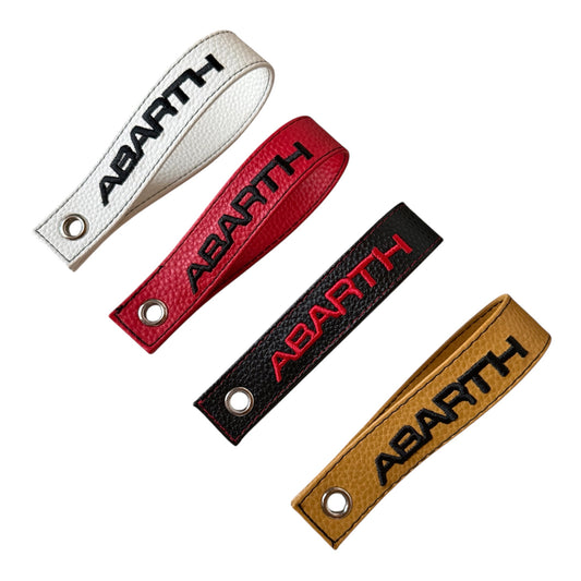 Laccio in pelle per chiusura baule Abarth 500 - 595 - 695 - Fiat 500