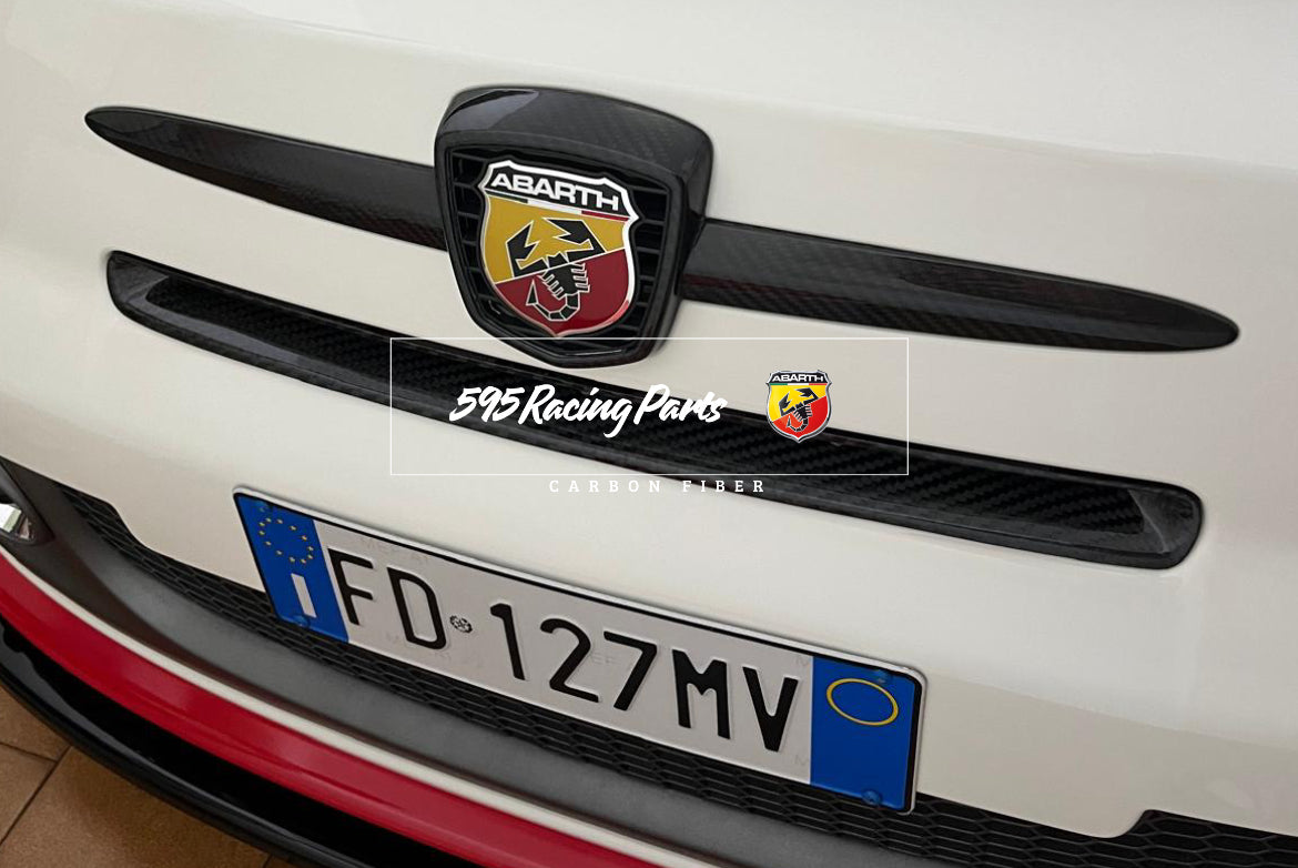 Cover Presa d’aria paraurti in VERO CARBONIO per Abarth 595 - 695 - 500 Pre Restyling
