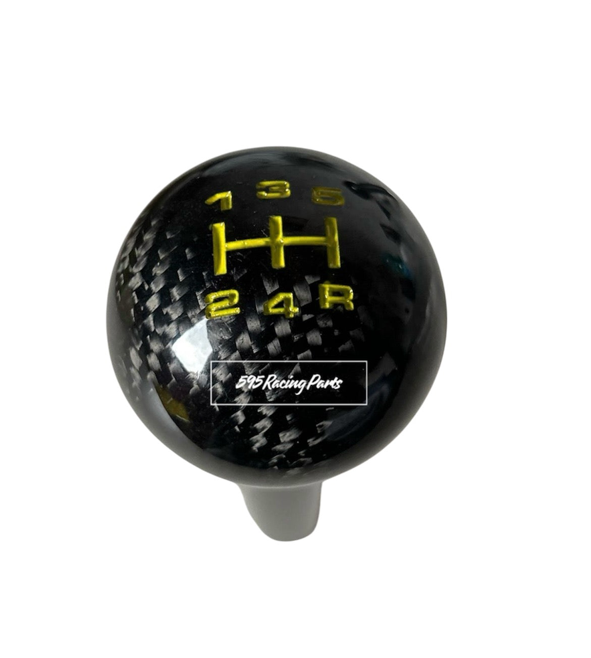 Gear knob in REAL CARBON with gears Fiat 500 Abarth - 595 - 500 - 695 - in different finishes 