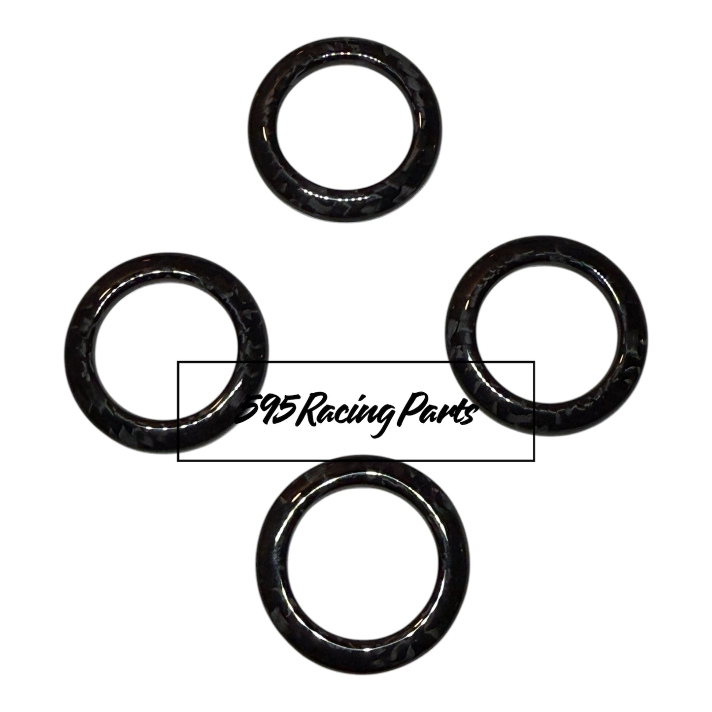 MTA gear ring cover in REAL CARBON Fiat 500 Abarth - 595 - 695