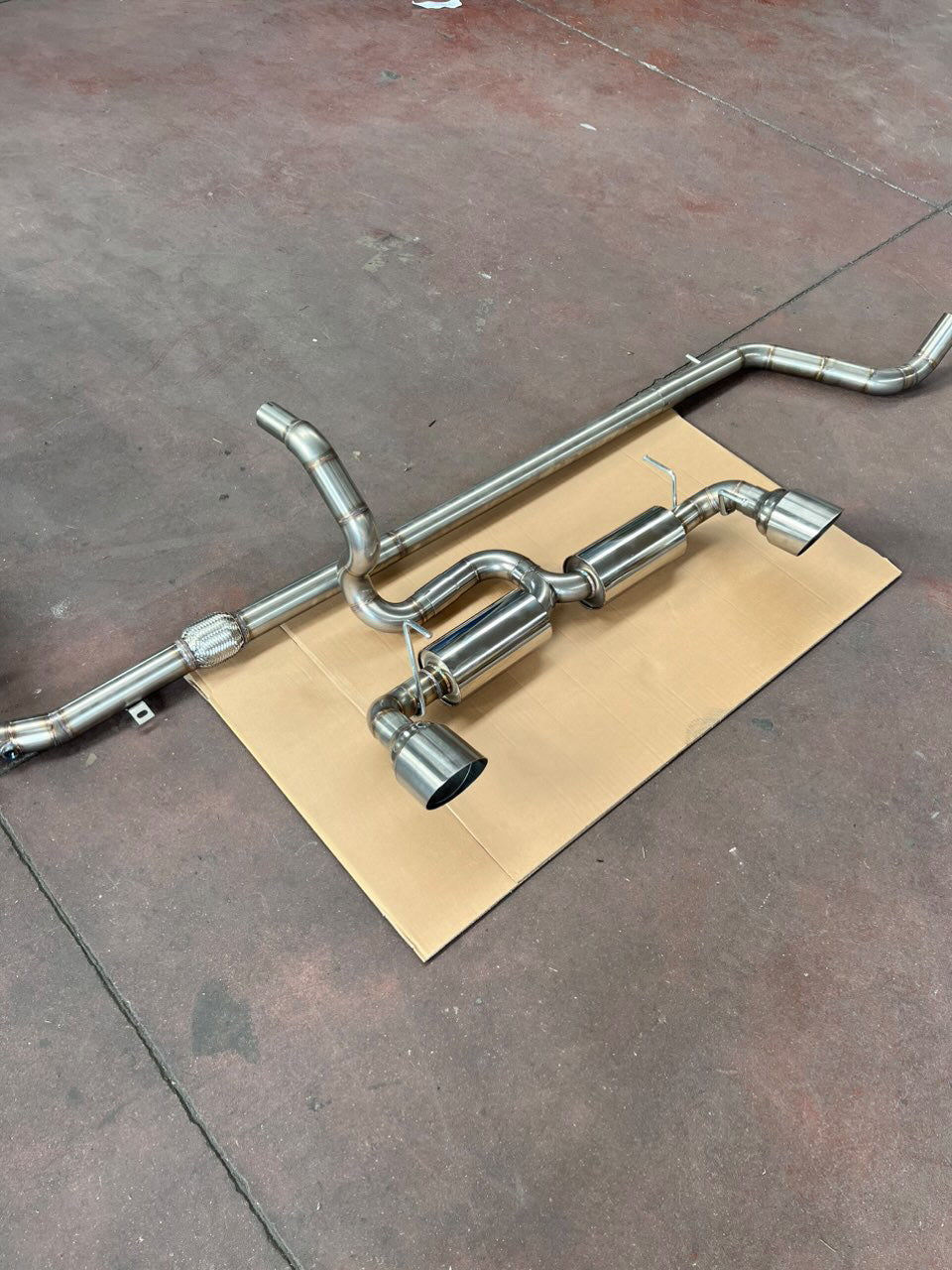 Complete Exhaust Line for Fiat 500 Abarth - 595 - 695