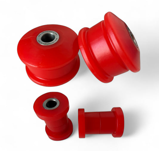 Kit 4 boccole BRACCI ANTERIORI in poliuretano Fiat 500 Abarth - 595 - 695