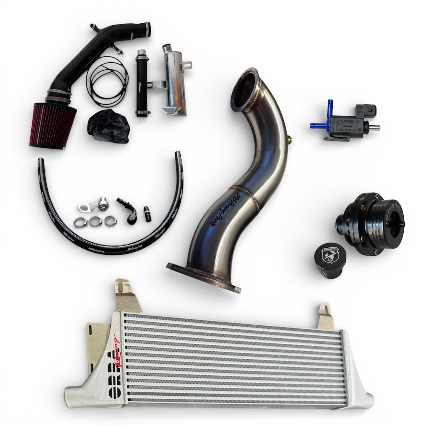 Fiat 500 Abarth - 595 - 695 - STAGE 2 PLUS Tuning Kit - for GARRETT 1446 or IHI turbine