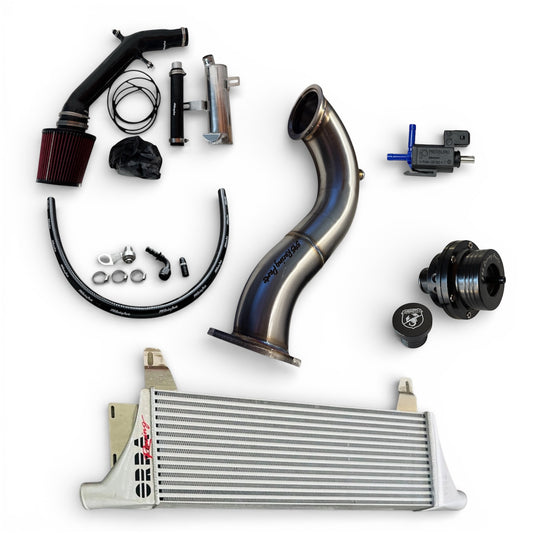 Kit Elaborazione Fiat 500 Abarth - 595 - 695 - STAGE 2 PLUS - per turbina GARRETT 1446 o IHI