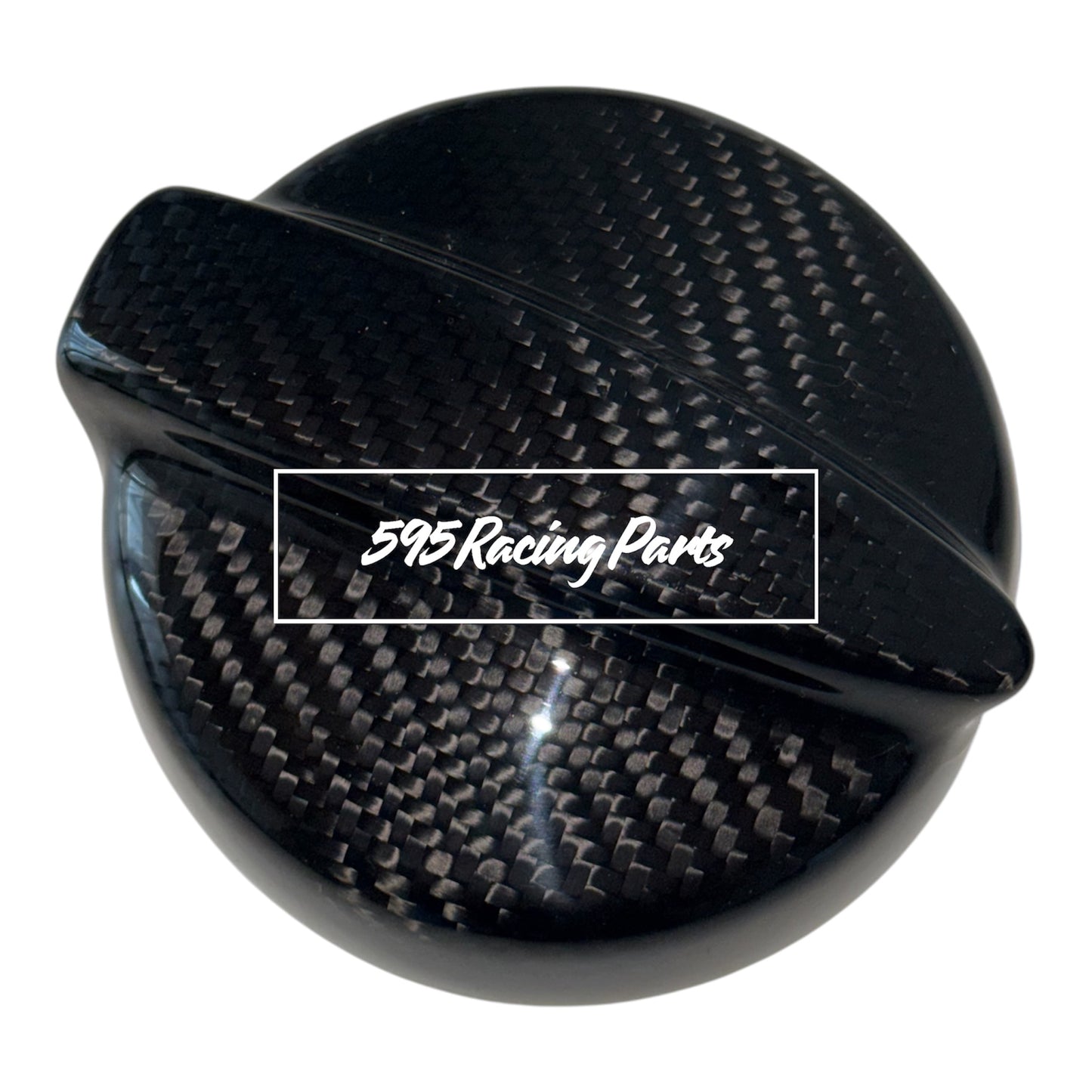 Fuel cap cover in REAL CARBON Mini Cooper