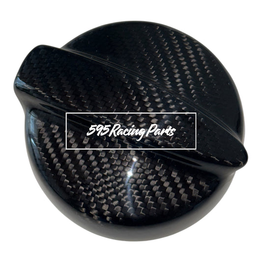 Fuel cap cover in REAL CARBON Mini Cooper