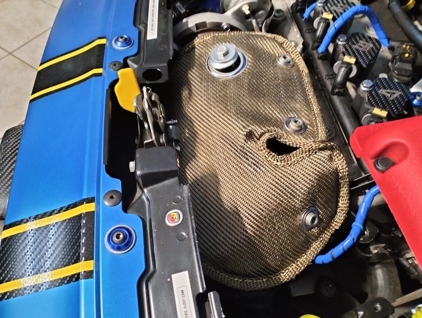 Copertura Benda Termica Turbina Garret 1446 Abarth