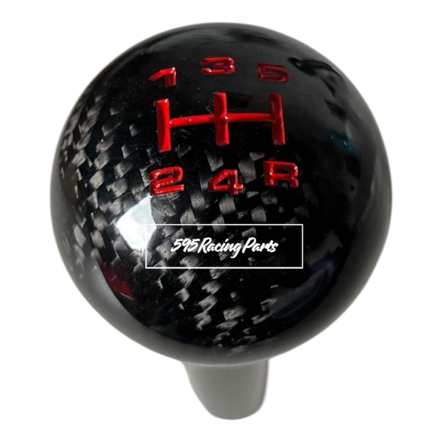 Gear knob in REAL CARBON with gears Fiat 500 Abarth - 595 - 500 - 695 - in different finishes 
