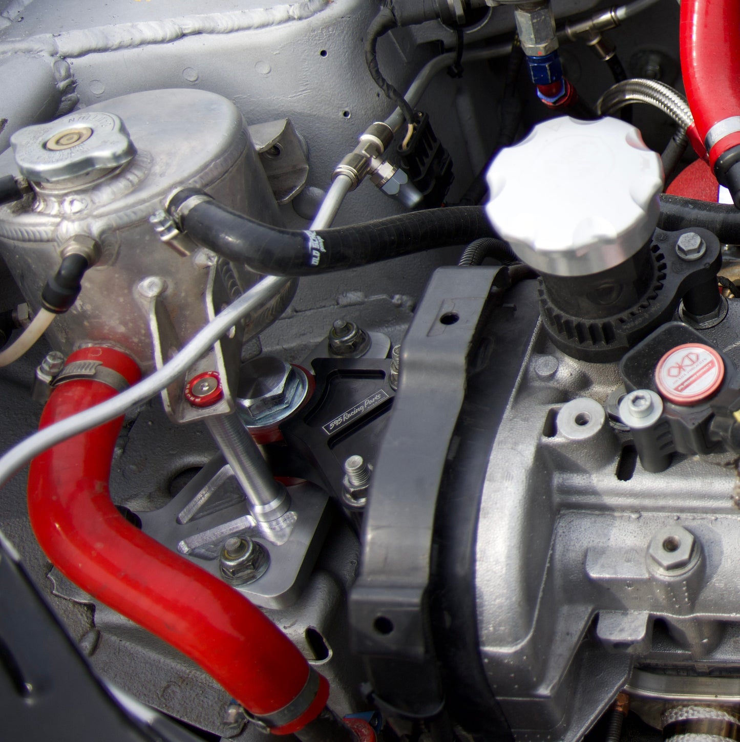 Supporto motore lato distribuzione rinforzato Fiat 500 Abarth - 595 - 695