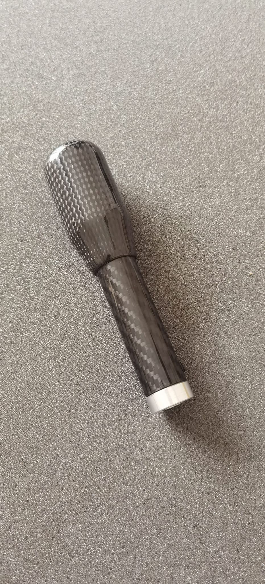 Gear knob in REAL CARBON Fiat 500 Abarth 595- 695