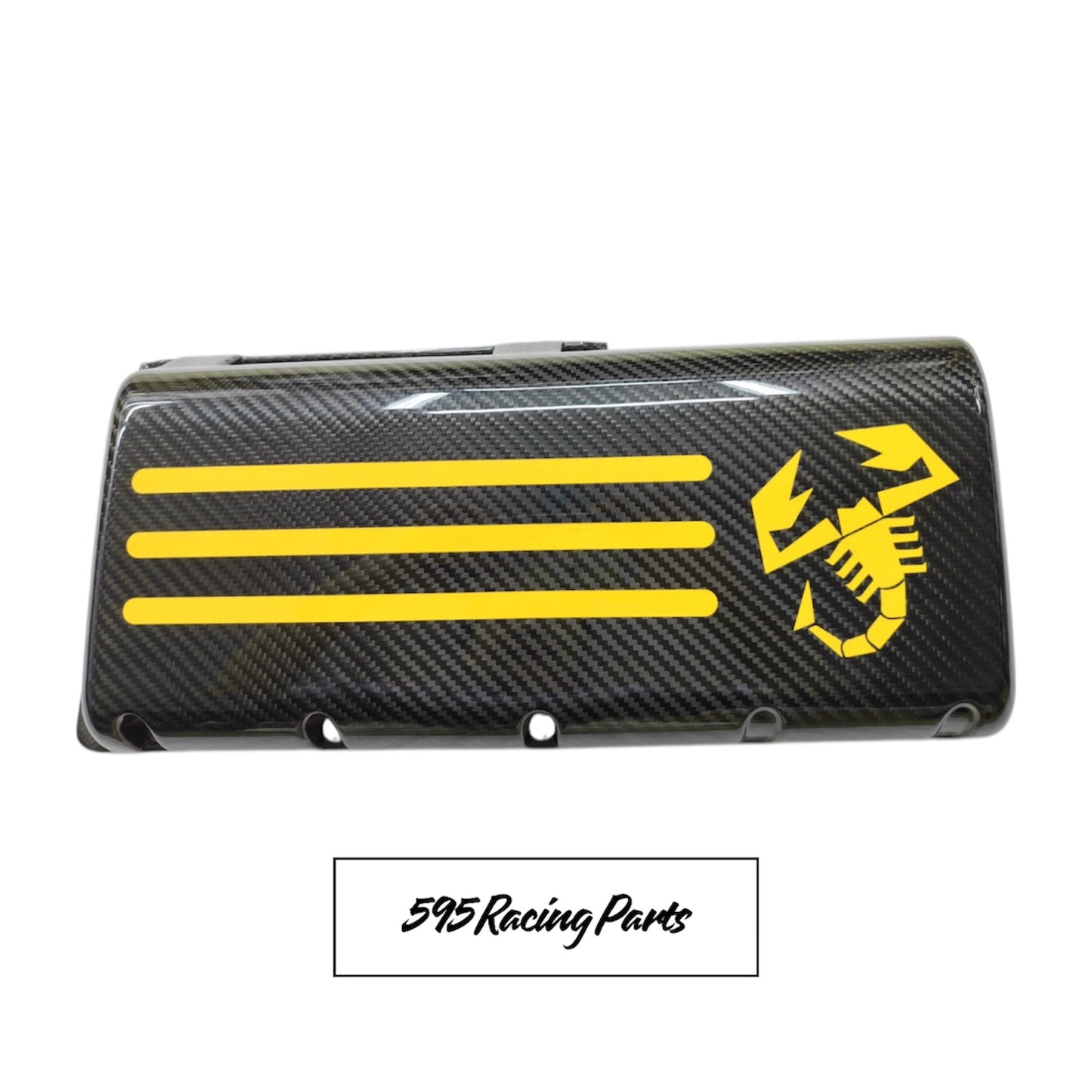 Cover scatola filtro in VERO CARBONIO per Fiat 500 Abarth (tutte le versioni)