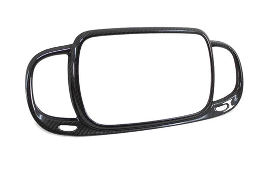 (Preordine) Cover Autoradio in CARBONIO VERO Fiat 500 Abarth 595 - 695 - Fiat 500