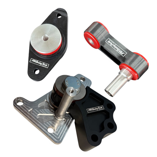 Kit 3 supporti motore RINFORZATI per Fiat 500 Abarth - 595 - 695