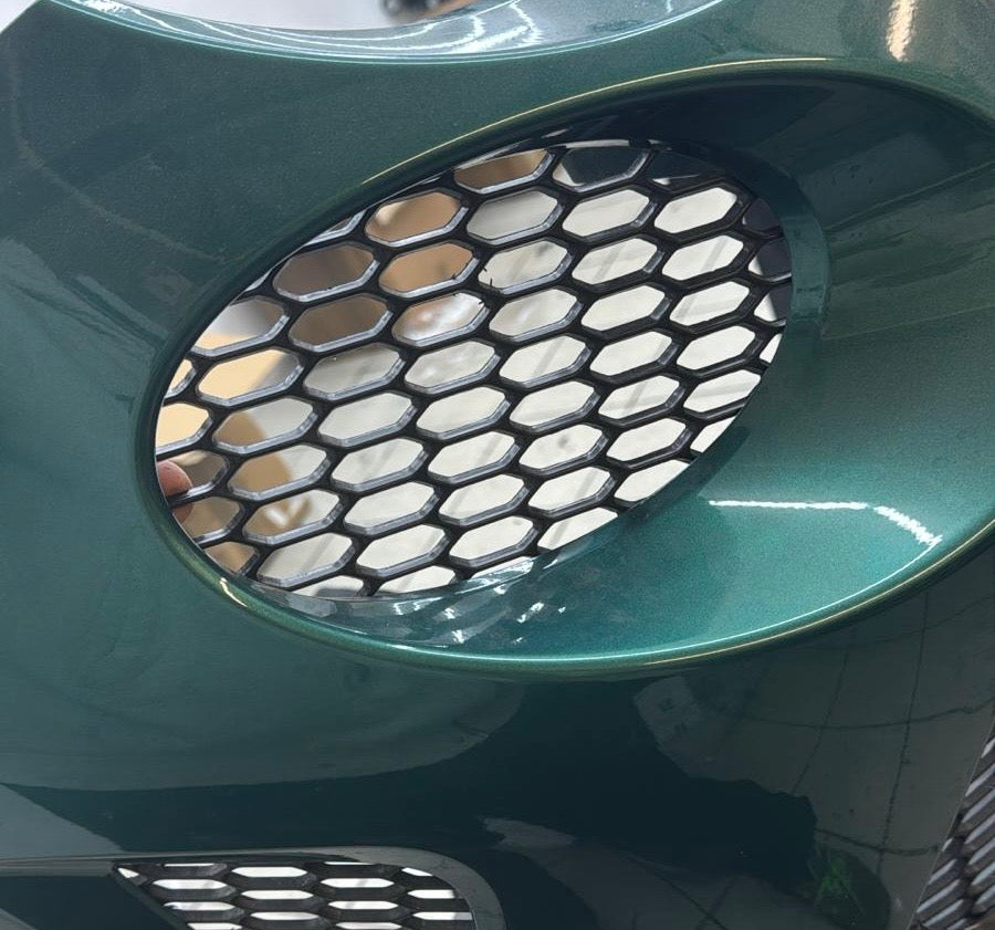 Pair of grilles to eliminate headlights for Fiat 500 Abarth - 595 - 695