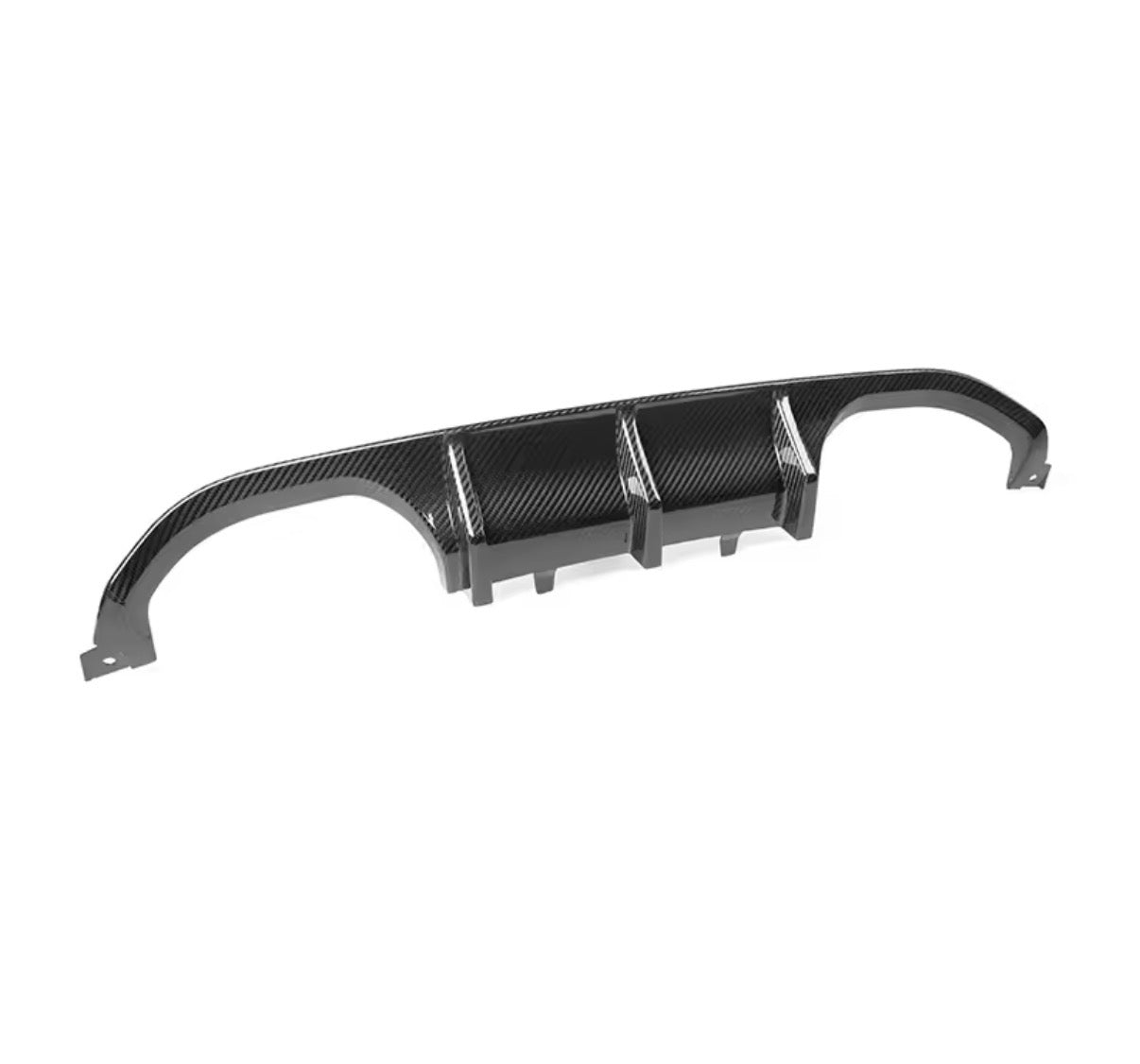 Diffusore posteriore stile M Performance in VERO CARBONIO per BMW M4 F82 F83 M3 F80