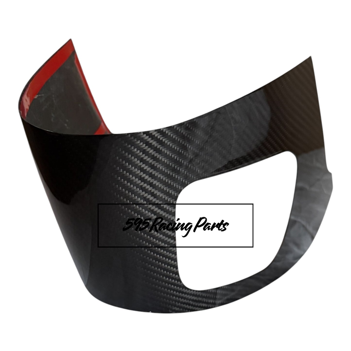 Cover zona cambio in VERO CARBONIO Fiat 500 Abarth - 595 - 695 - Restyling
