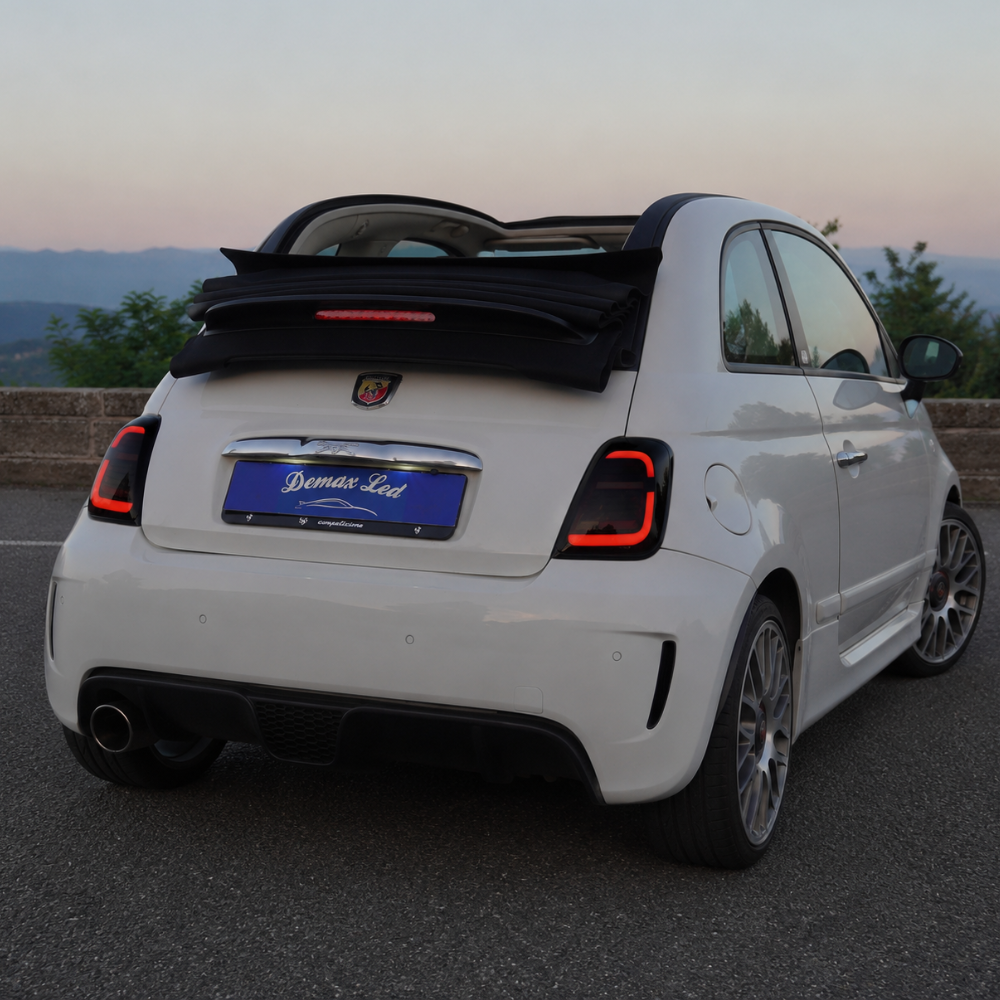 Fari LED Posteriori Abarth & Fiat 500 (2008-2015) Pre Restyling
