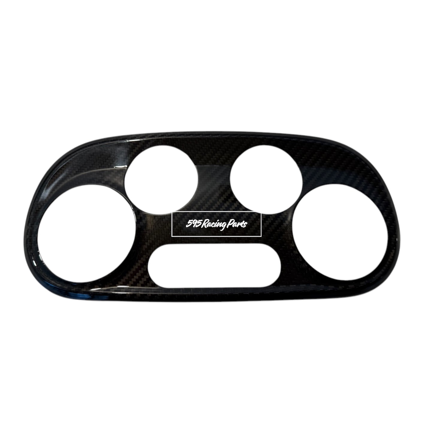 Cover Clima Automatico in CARBONIO VERO Fiat 500 Abarth - 595 - 695