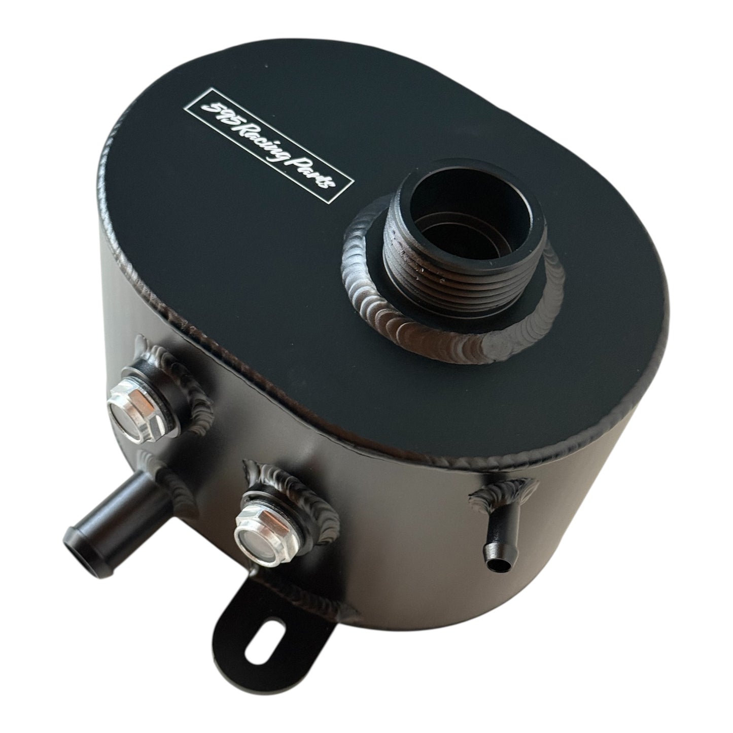 VASCHETTA ACQUA radiatore Fiat 500 Abarth in alluminio RINFORZATA + TAPPO