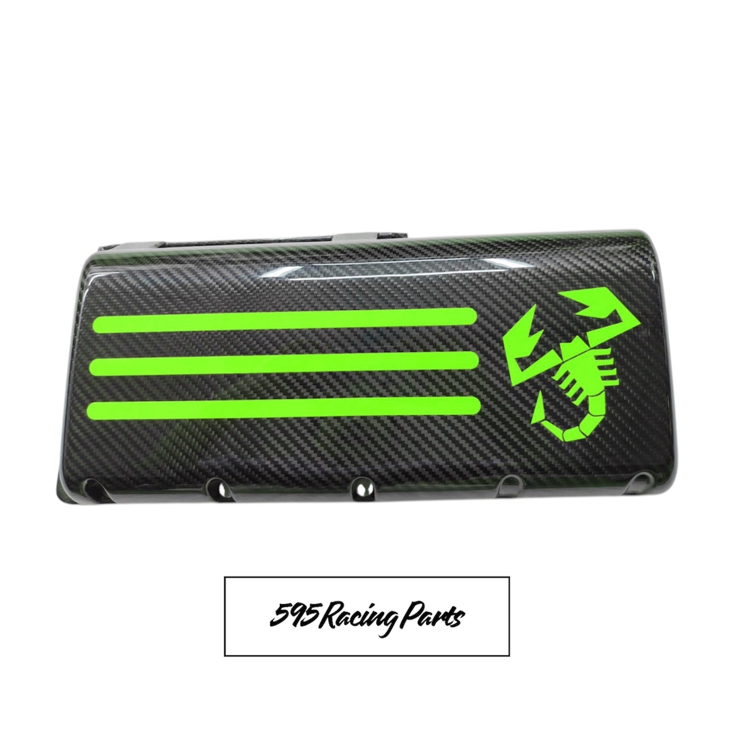 Cover scatola filtro in VERO CARBONIO per Fiat 500 Abarth (tutte le versioni)