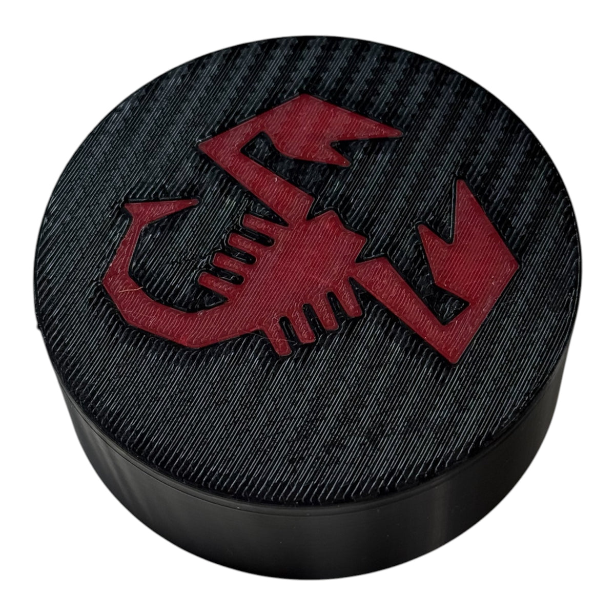Tappo scatola filtro in effetto carbonio Fiat 500 Abarth - 595 - 695 - in diverse finiture