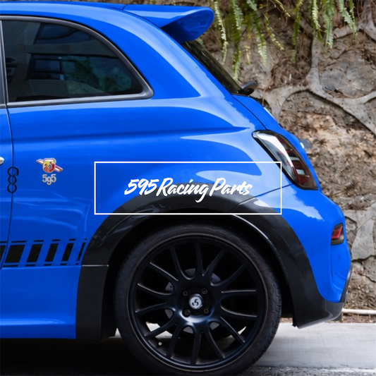 REAL CARBON FIBER rear widebody kit Fiat 500 Abarth - 595 - 695 Restyling